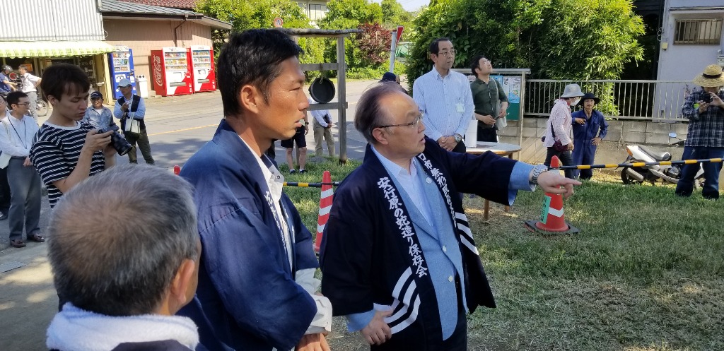 胴体の制作風景